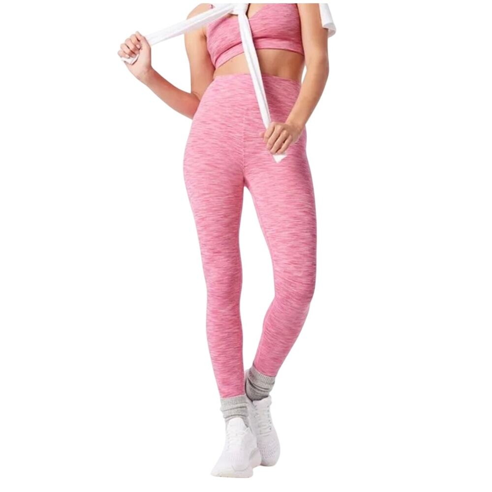 Outdoor Voices Ladies pink Freeform 7/8 leggings, space dye, Size M